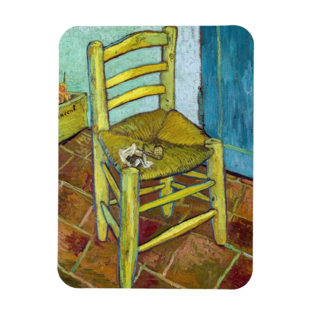 Vincent van Gogh - Vorsitzender von Van Gogh Magnet (Vertikal)