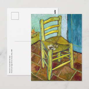 Vincent van Gogh - Vorsitzender von Van Gogh Postkarte