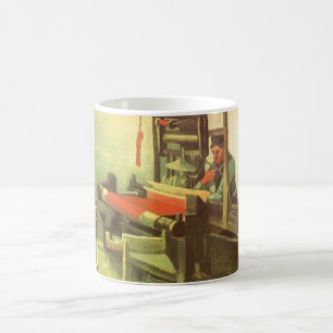 Vincent van Gogh Weber nach links gewandt Spinnrad Tasse