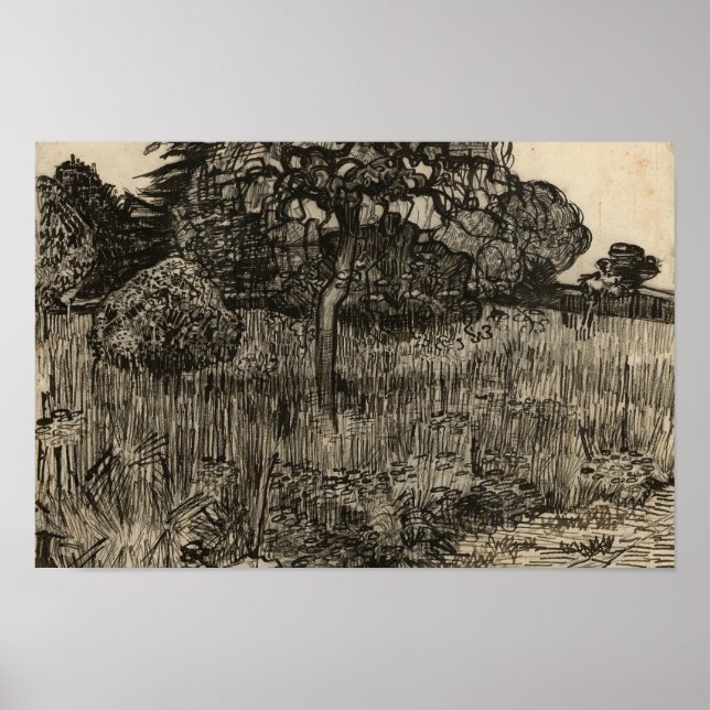 Vincent van Gogh - Weeping Tree Poster (Vorne)