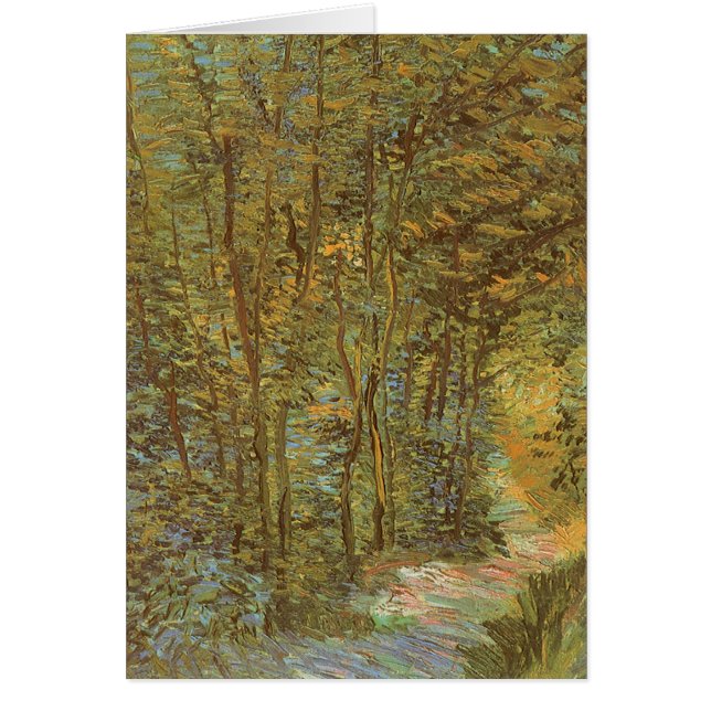 Vincent van Gogh - Weg im Wald (Vorne)