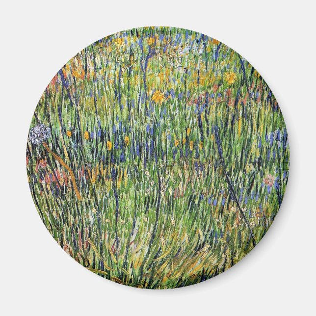 Vincent Van Gogh - Weide in Bloom Fine Art Magnet (Vorne)