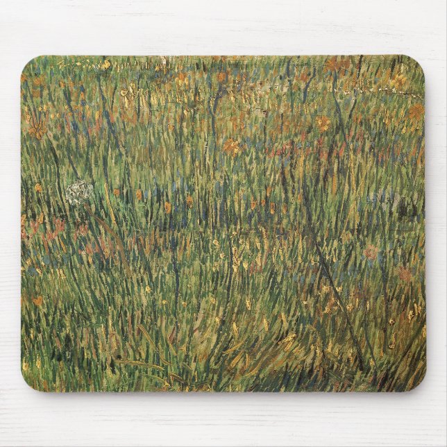 Vincent van Gogh - Weide in Bloom Mousepad (Vorne)