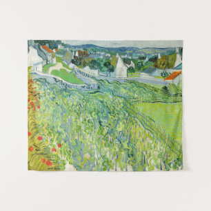 Vincent van Gogh - Weinberge bei Auvers Wandteppich