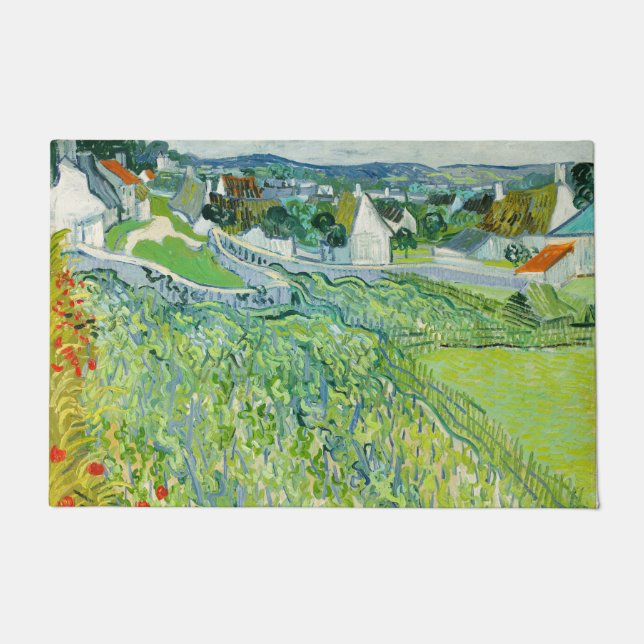 Vincent van Gogh - Weinberge in Auvers Fußmatte (Vorderseite)