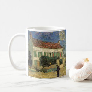 Vincent van Gogh - Weißes Haus bei Nacht Tasse