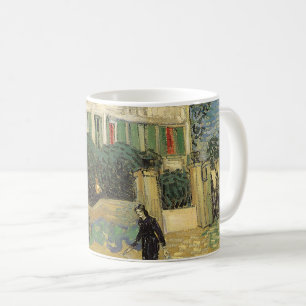Vincent van Gogh - Weißes Haus bei Nacht Tasse