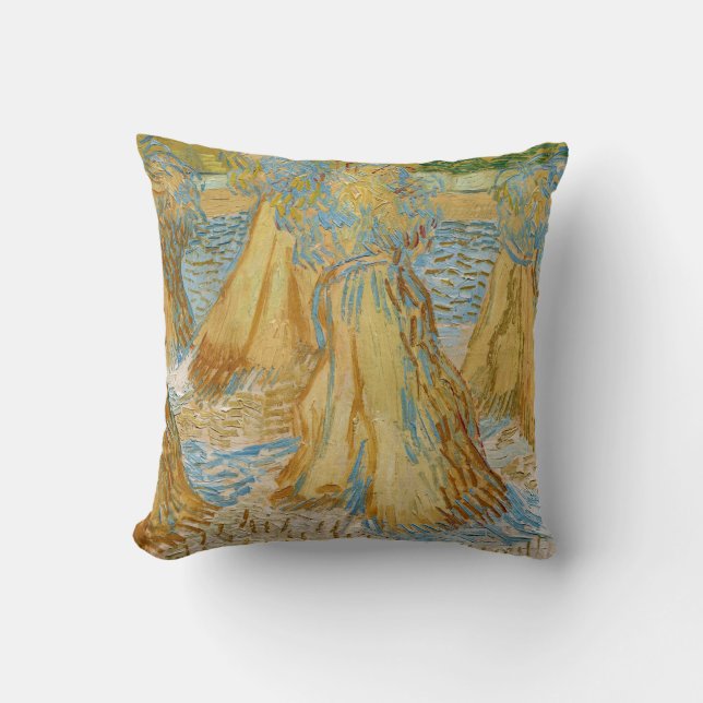 Vincent van Gogh - Weizenblätter Kissen (Vorderseite)