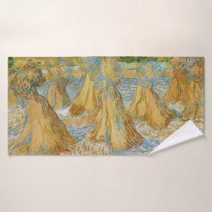 Vincent van Gogh - Weizenbündel Badhandtuch Set