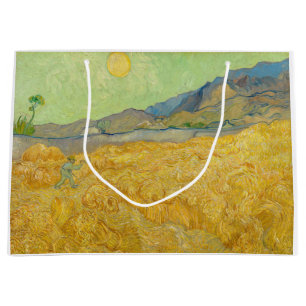 Vincent van Gogh - Weizenfeld mit einem Schnitter Große Geschenktüte