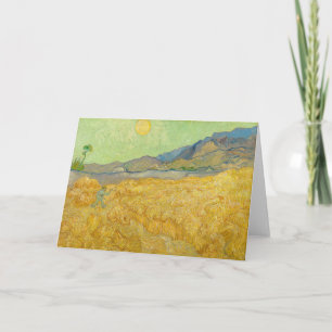Vincent van Gogh - Weizenfeld mit einem Schnitter Karte