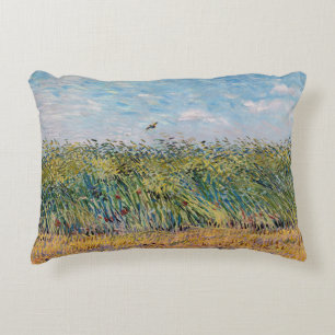 Vincent van Gogh - Weizenfeld mit einer Lerche Dekokissen