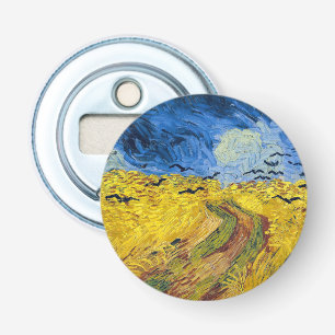 Vincent van Gogh - Weizenfeld mit Krähen Flaschenöffner