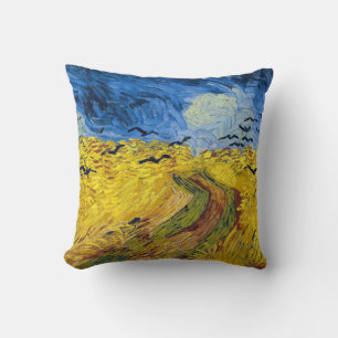 Vincent van Gogh - Weizenfeld mit Krähen Kissen