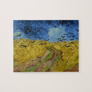 Vincent van Gogh - Weizenfeld mit Krähen Puzzle
