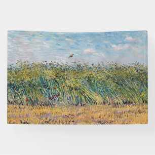 Vincent van Gogh - Weizenfeld mit Lark Banner