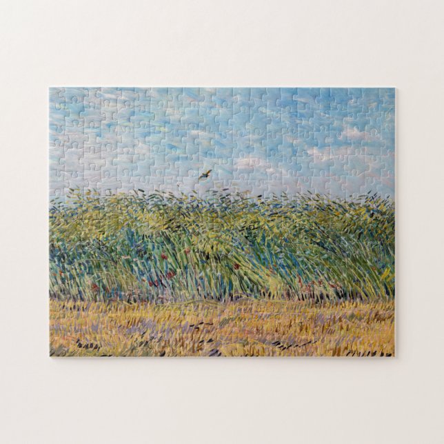 Vincent van Gogh - Weizenfeld mit Lark Puzzle (Horizontal)
