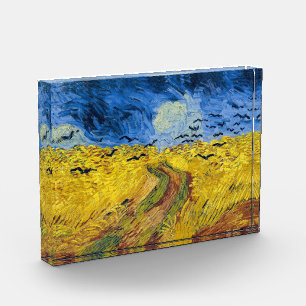Vincent van Gogh - Weizenfeld mit Raben Fotoblock