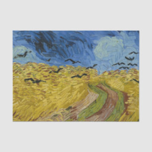 Vincent Van Gogh Weizenfeld mit Raben Seidenpapier