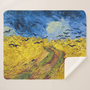 Vincent van Gogh - Weizenfeld mit Raben Sherpadecke