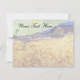 Vincent Van Gogh - Weizenfeld mit Sensenmann und S