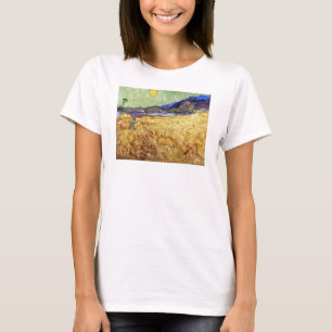 Vincent Van Gogh - Weizenfeld mit Sensenmann und S T-Shirt