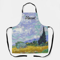 Vincent Van Gogh - Weizenfeld mit Zypressen