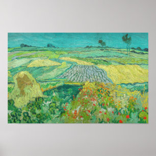 Vincent van Gogh - Weizenfelder bei Auvers Poster