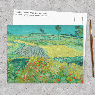Vincent van Gogh - Weizenfelder bei Auvers Postkarte