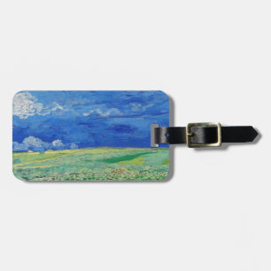 Vincent van Gogh - Weizenfelder unter Gewitterwolk Gepäckanhänger