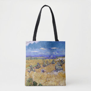 Vincent van Gogh - Weizenstapel mit Schnittern