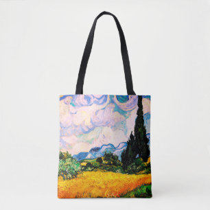 Vincent Van Gogh Wheat Field mit Cypressen