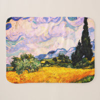 Vincent Van Gogh Wheat Field mit Cypressen