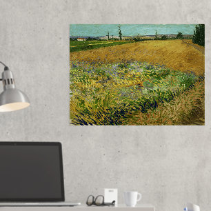 Vincent Van Gogh, Wheatfield, Korenveld Foliendrucke