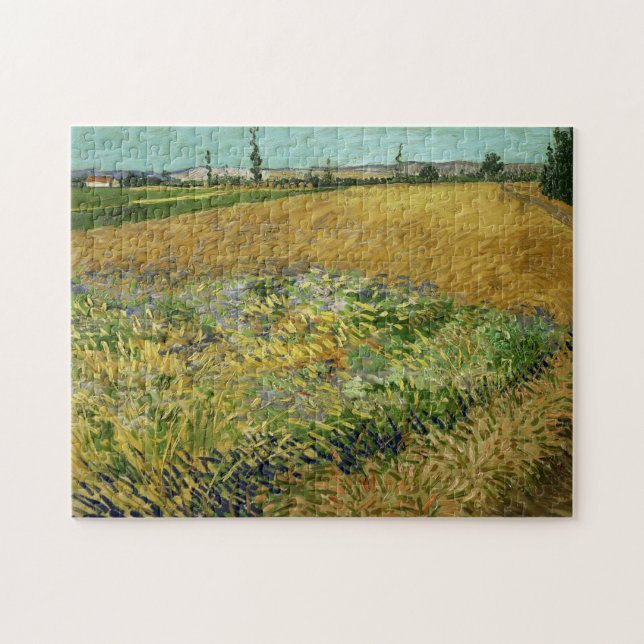 Vincent Van Gogh, Wheatfield, Korenveld Puzzle (Horizontal)