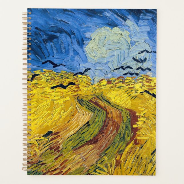 Vincent van Gogh - Wheatfield mit Crows Planer (Vorderseite)
