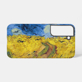 Vincent van Gogh - Wheatfield mit Crows Samsung Galaxy Hülle