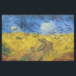 Vincent van Gogh - Wheatfield mit Crows Stoff<br><div class="desc">Feld mit Krähen / Champ de ble aux corbeaux - Vincent van Gogh,  1890 in Auvers-sur-Oise</div>