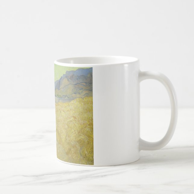 Vincent van Gogh - Wheatfield mit einem Sensenmann Kaffeetasse (Rechts)
