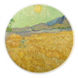 Vincent van Gogh - Wheatfield mit einem Sensenmann Keramikknauf