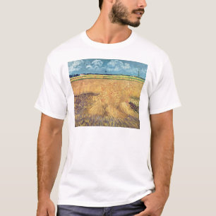 Vincent van Gogh   Wheatfield mit Garben, 1888 T-Shirt