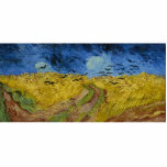 Vincent van Gogh - Wheatfield mit Krähen Freistehende Fotoskulptur<br><div class="desc">Feld mit Krähen von Vincent Van Gogh,  1890. Berühmtes Gemälde von Van Gogh auf qualitativ hochwertigen Drucken,  Leinwand und anderen phantastischen Geschenken.</div>