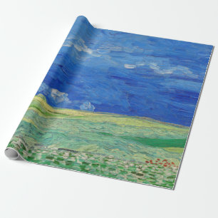 Vincent van Gogh - Wheatfields under Thunderclouds Geschenkpapier