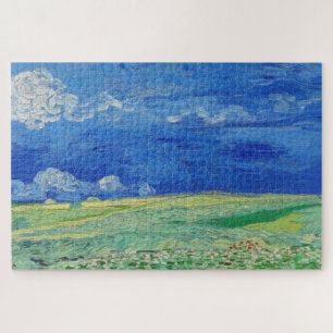 Vincent van Gogh - Wheatfields under Thunderclouds Puzzle