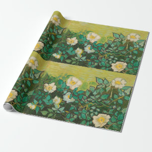 Vincent Van Gogh Wild Rose Kunst, Dichtung und Mus Geschenkpapier