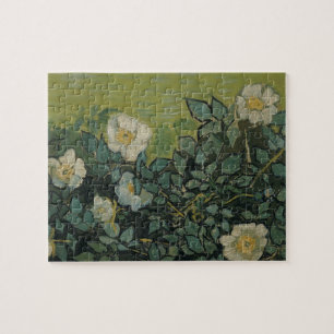 Vincent van Gogh - Wilde Rose Puzzle