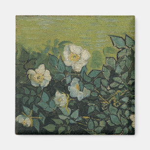 Vincent van Gogh - Wilde Rosen Magnet