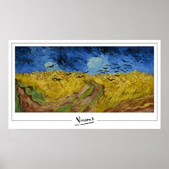 Vincent Van Gogh Zedign Art Poster #11-3 (Vorne)