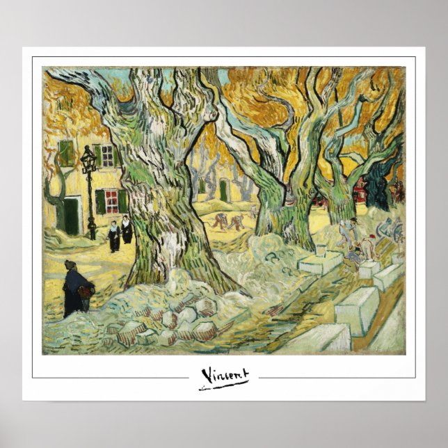 Vincent Van Gogh Zedign Art Poster #13-2 (Vorne)