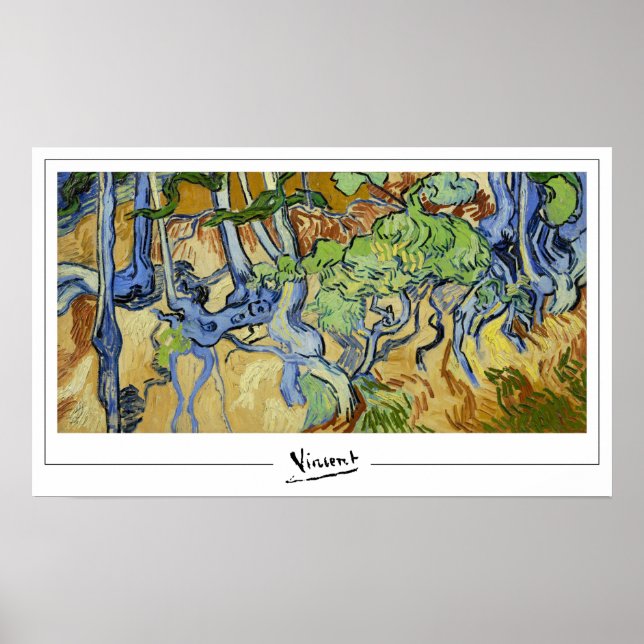Vincent Van Gogh Zedign Art Poster #14-2 (Vorne)